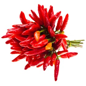 PEPERONCINI PICCANTI ROSSI MAZZO FRESCHI